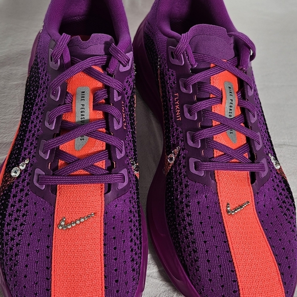 🌟New Bling Nike Sneaker Shoes Fly Knit Custom w/Crystal Rhinestones🌟 - Picture 7 of 9